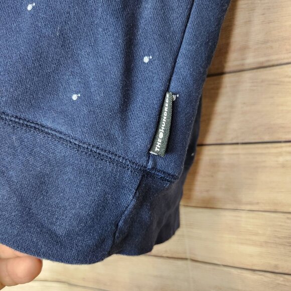 The Hundreds Crewneck Sweatshirt Men's Small Blue White Dot Streetwear Pullover - Picture 5 of 12
